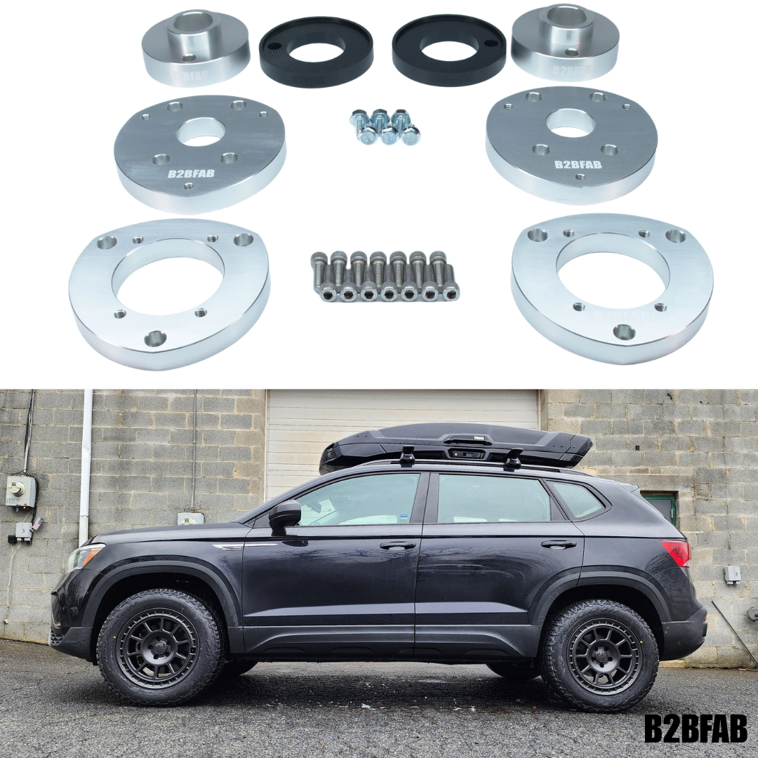 B2BFAB VW Taos Level-2 Camber Correcting Lift Kit B2BFAB VW Taos Level-2 Camber Correcting Lift Kit