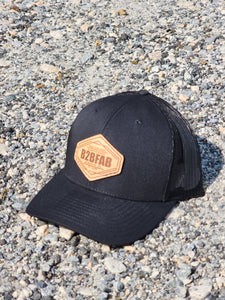B2BFAB Leather Patch Snapback Hat