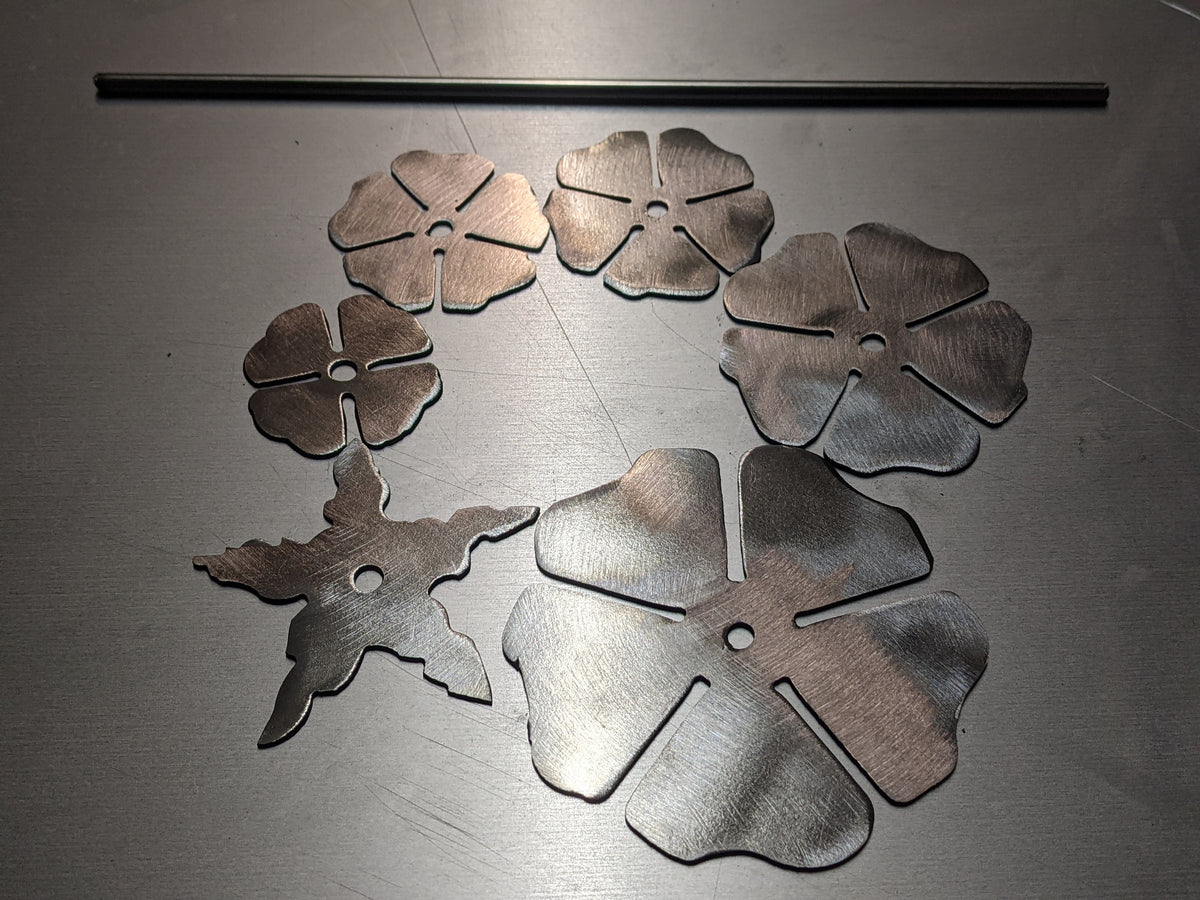 Metal Rose Template