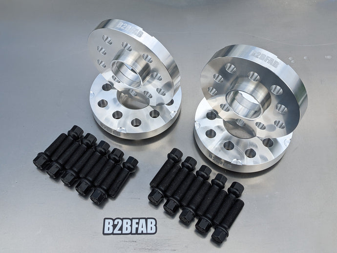 B2BFAB Mk5 | Mk6 Flush Plus wheel Spacer Kit With Hardware 20mm | 25mm