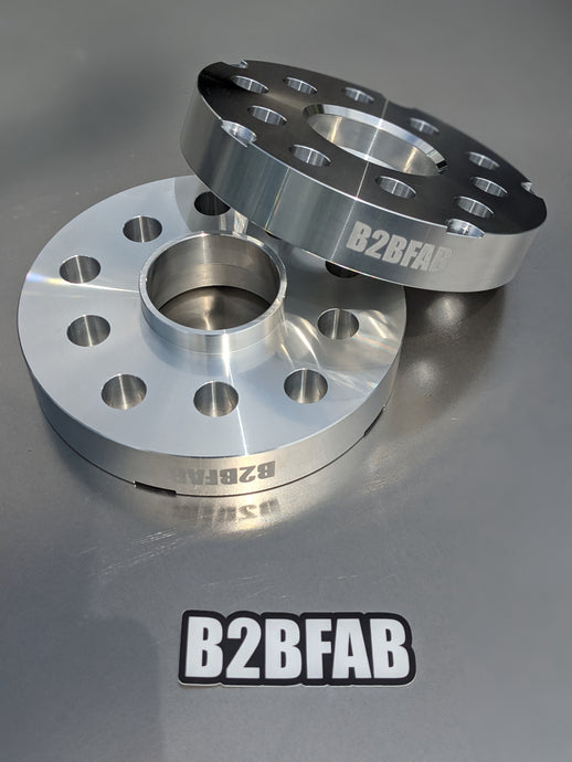 B2BFAB 25mm wheel Spacer Pair, 5x100 | 5x112