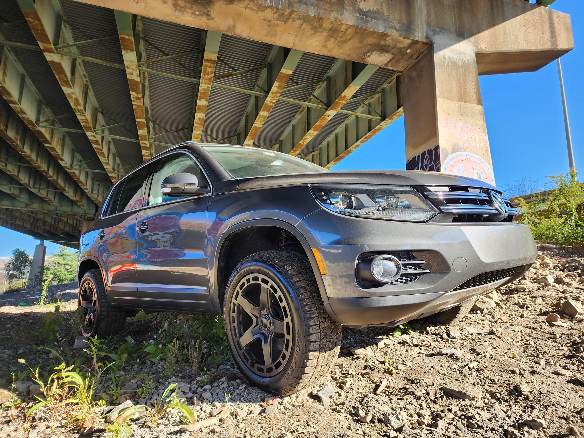 B2BFAB Tiguan Flush, wheel spacer kit w/hardware (15/20mm)