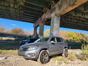 B2BFAB VW Tiguan Mk1 Camber Correcting Lift Kit