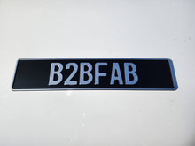Load image into Gallery viewer, B2BFAB European License Plate