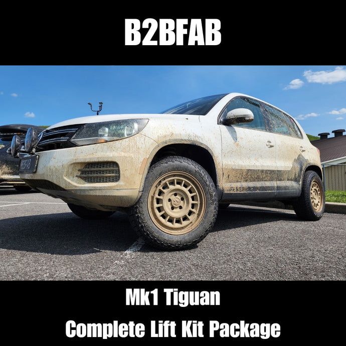 B2BFAB VW Tiguan Mk1 2009 to 2018 Complete Lift Kit Package