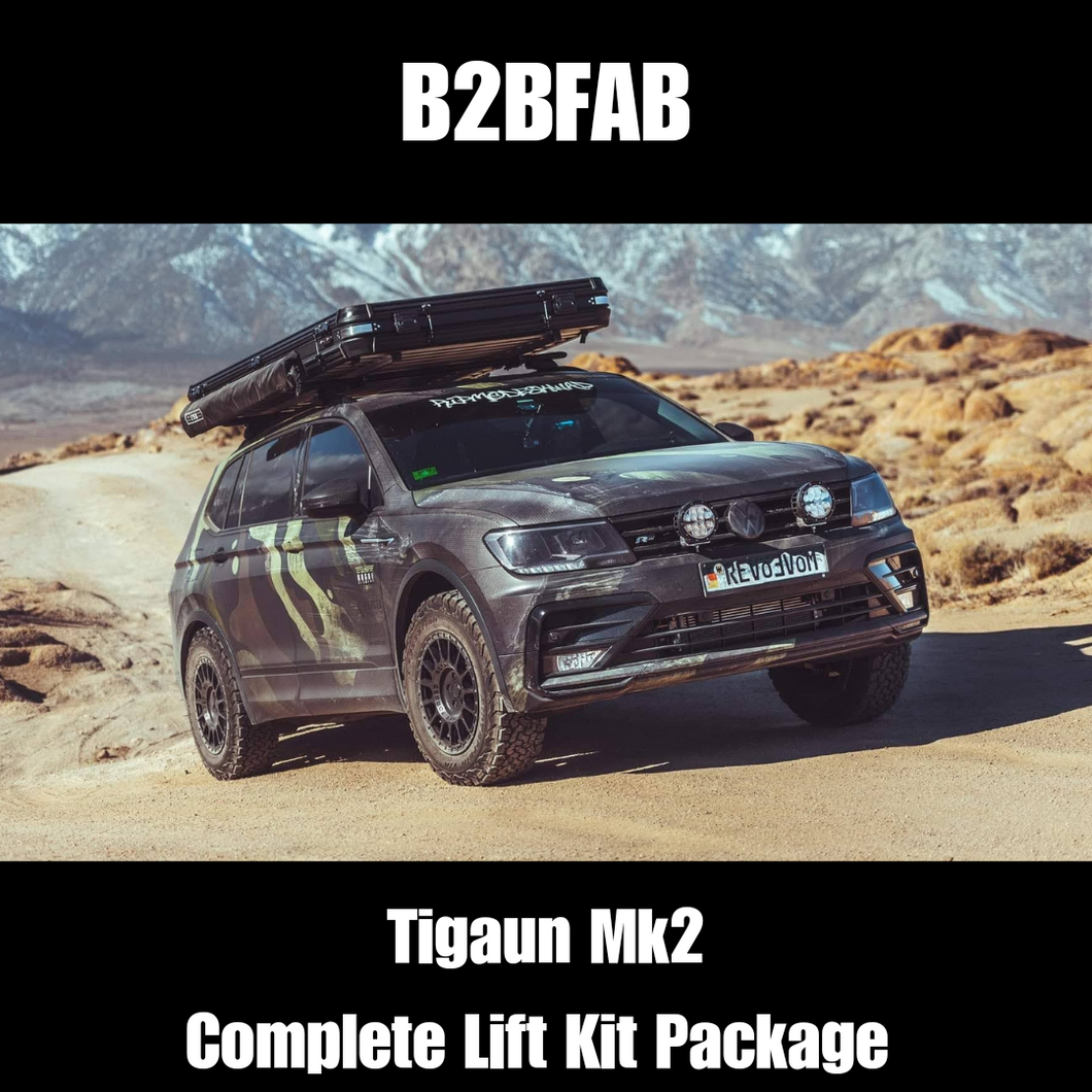 VW Tiguan Mk2 2018 to 2024 Complete Lift Kit Package