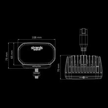 Laden Sie das Bild in den Galerie-Viewer, Strands FOR9T Lightpod Driving (4″)