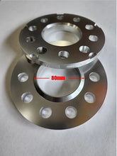Load image into Gallery viewer, B2BFAB 10mm wheel Spacer Pair, 5x112 for 66.6 Center Bore 80mm Bevel