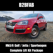 Load image into Gallery viewer, B2BFAB VW Mk5 | Mk6 |Golf | Jetta | Sportwagen 2005 to 2018 Complete Lift Kit Package