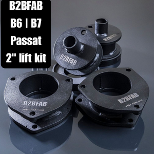 B2BFAB VW Passat B6 | B7 Camber Correcting Lift Kit