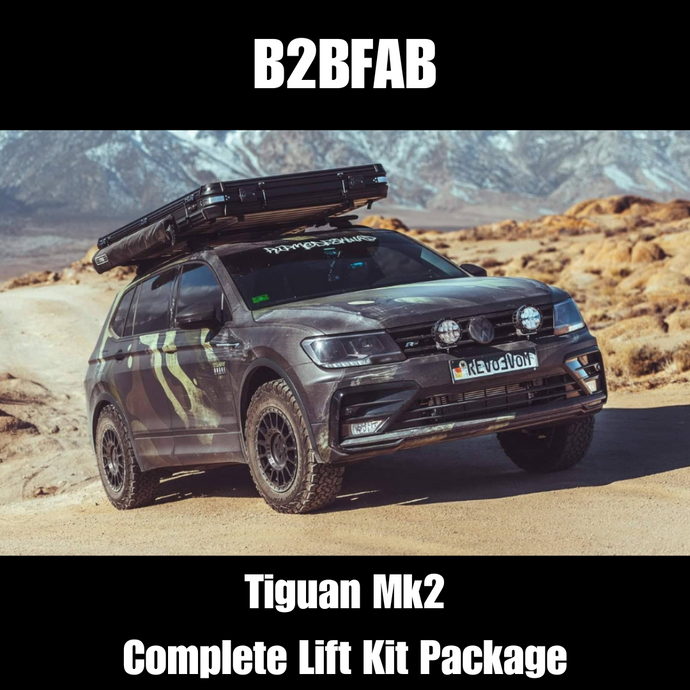 B2BFAB VW Tiguan Mk2 2018 to 2024 Complete Lift Kit Package