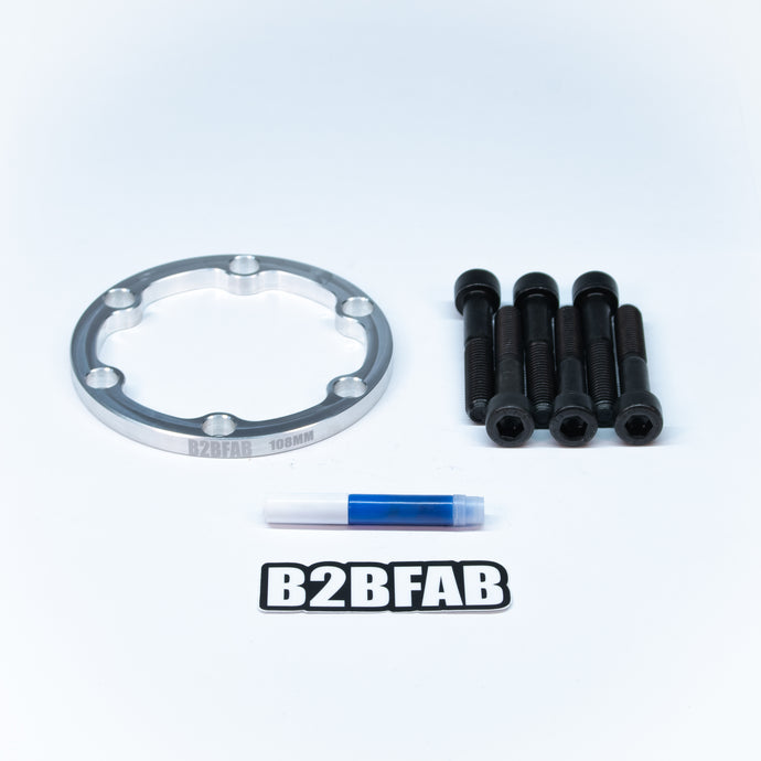 B2BFAB 108mm Axle Spacer Kit, For VW Mk7 | Mk6 | Mk5 |Mk4, One Kit Per Side