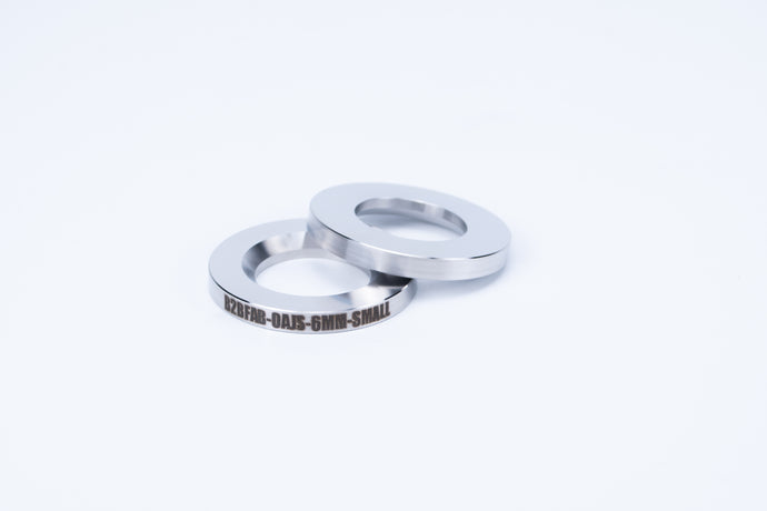 B2BFAB Outer Axle Joint Spacer 6MM Thick Small Diameter Pair
