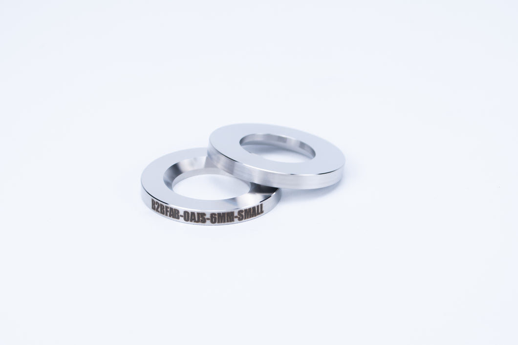 B2BFAB Outer Axle Joint Spacer 6MM Thick Small Diameter Pair