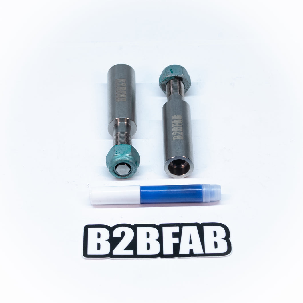 B2BFAB M10x1 Rear Shock Extender Kit For Mk6 | Mk5 | Mk4