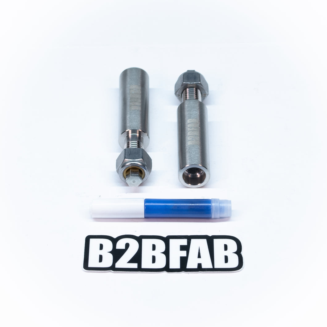 B2BFAB M10x1.5 Rear Shock Extender Kit For MQB