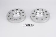 B2BFAB 15mm wheel Spacer Pair, 5x112 for 66.6 Center Bore