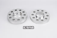 B2BFAB 20mm wheel Spacer Pair, 5x112 for 66.6 Center Bore