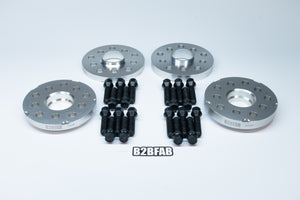 B2BFAB Jetta 2019+ Flush wheel Spacer Kit With Hardware 15mm | 20mm