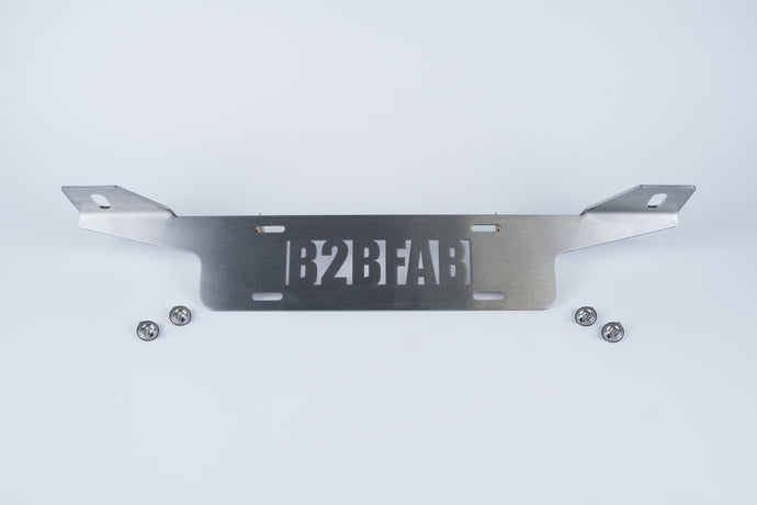 B2BFAB Auxiliary Two Position U.S. Plate Width Light Bracket