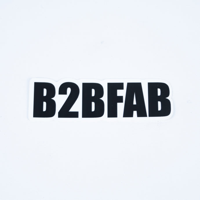 B2BFAB Die-cut Sticker