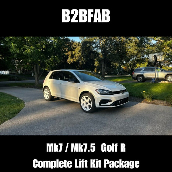 B2BFAB VW Golf R Mk7 2015 to 2020 Complete Lift Kit Package