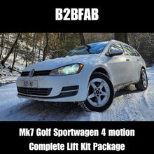 Charger l&#39;image dans la galerie, B2BFAB VW Golf Sportwagen 4 Motion Mk7 2017 to 2019 Complete Lift Kit Package