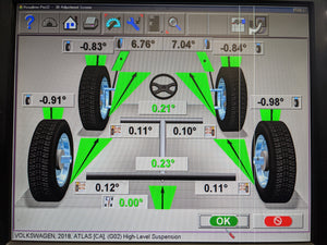 B2BFAB Camber Correcting Lift Kit for MQB