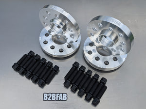 B2BFAB Flush, wheel spacer kit w/hardware (15/20mm)