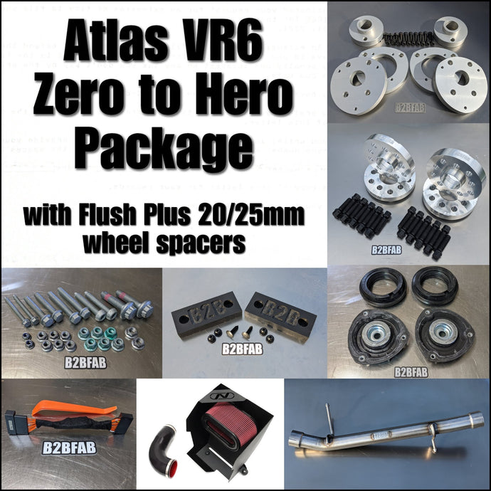 Atlas VR6, Zero to Hero Package, with Flush Plus 20/25mm wheel spacers