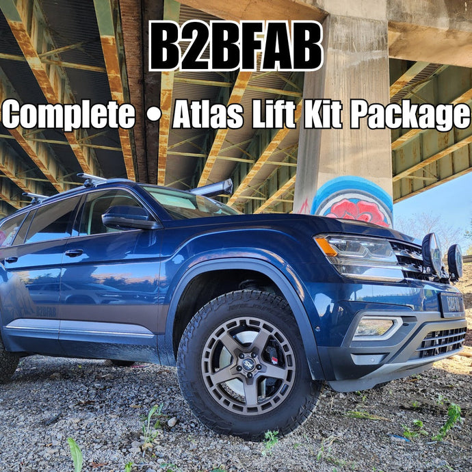 B2BFAB VW Atlas | Atlas Cross Sport 2018 to 2024 Complete Lift Kit Package