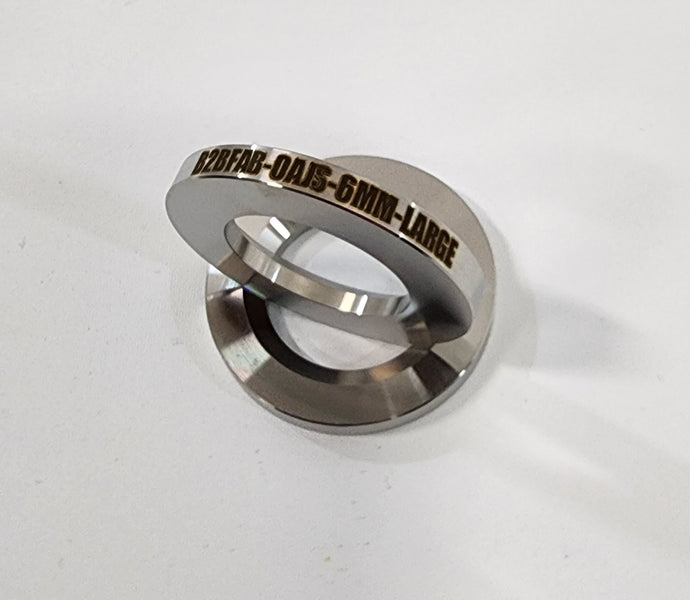 B2BFAB Outer Axle Joint Spacer 6MM Thick Large Diameter Pair