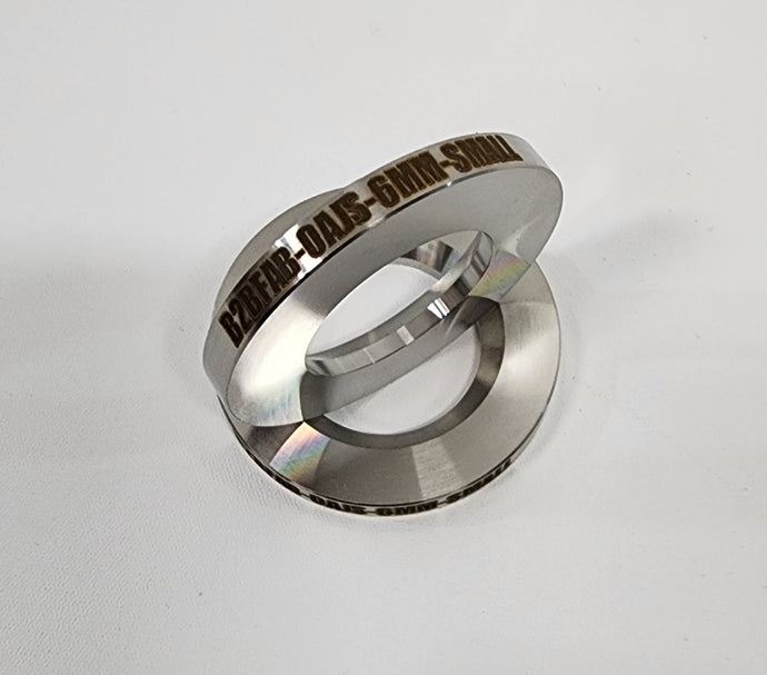 B2BFAB Outer Axle Joint Spacer 6MM Thick Small Diameter Pair