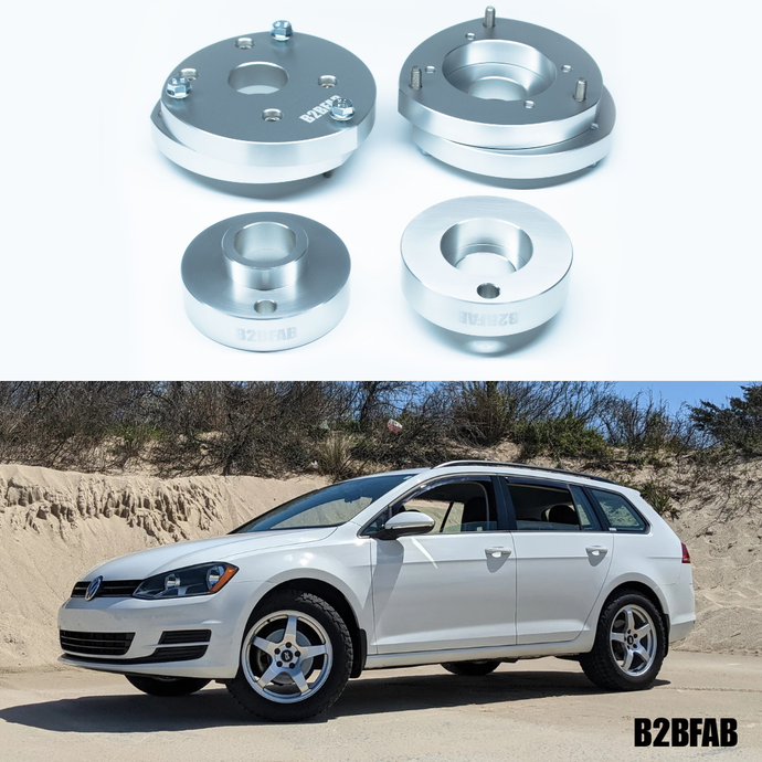 B2BFAB VW Golf | Sportwagen Mk7 Camber Correcting Lift Kit