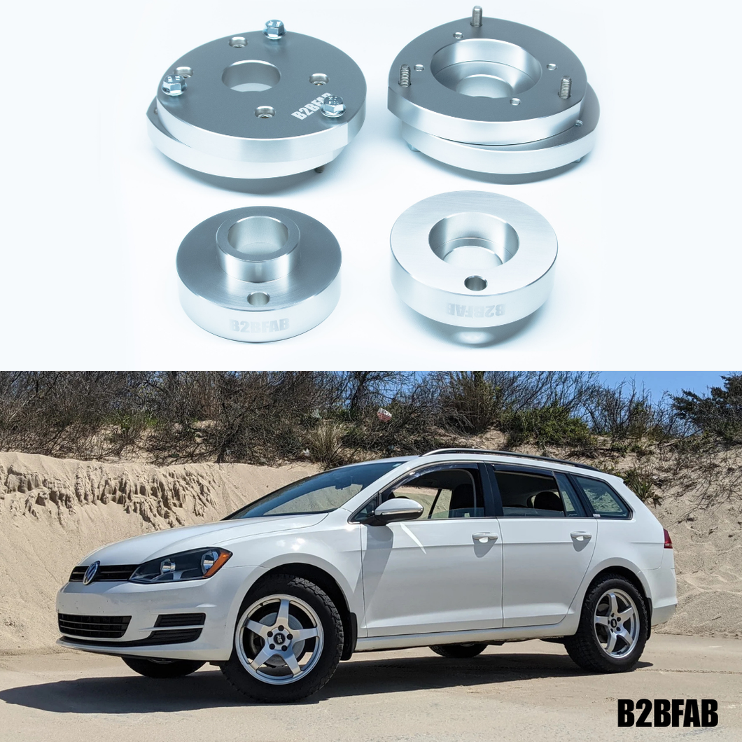 B2BFAB VW Golf | Sportwagen Mk7 Camber Correcting Lift Kit