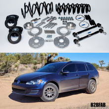 Load image into Gallery viewer, B2BFAB VW Golf | Sportwagen TDI Mk7 2015 Complete Lift Kit Package