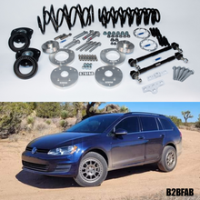 Laden Sie das Bild in den Galerie-Viewer, B2BFAB VW Golf | Sportwagen TDI Mk7 2015 Complete Lift Kit Package