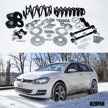 Charger l'image dans la galerie, B2BFAB VW Golf Sportwagen 4 Motion Mk7 2017 to 2019 Complete Lift Kit Package
