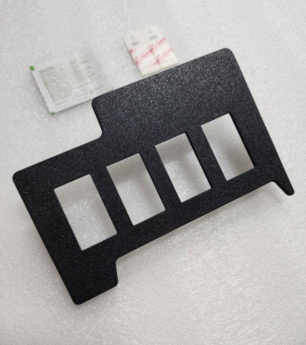 B2BFAB VW Atlas Dash Cubby 4 slot Switch Panel