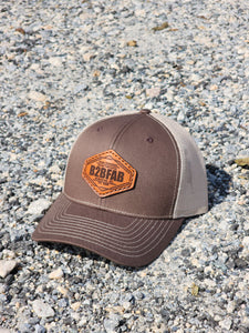 B2BFAB Leather Patch Snapback Hat