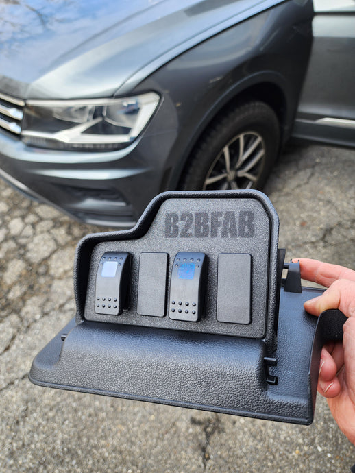 B2BFAB Switch Panel, VW Tiguan Mk2 2018 to 2024