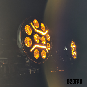 STRANDS, Dark Knight Intense, 9" LED Driving Light