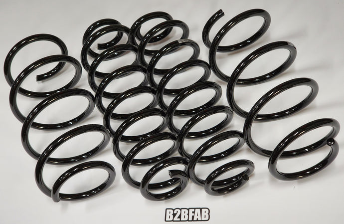 B2BFAB Lift Spring Set For VW Mk7 Golf | GTI | Golf R | E-Golf | Golf Sportwagen