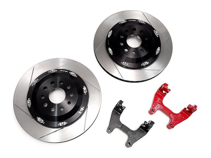 NEUSPEED 2-Piece Brake Rotor Kit - Rear 350mm (for electronic parking brake)