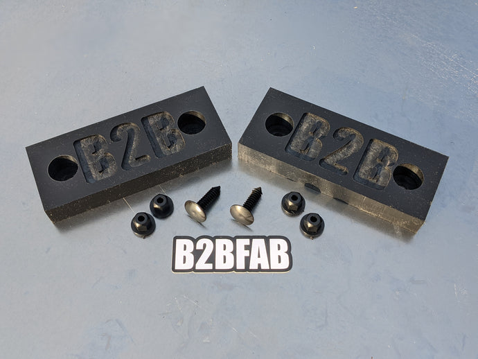 B2BFAB BFT Blocks, Fender Liner Relocation Kit For Atlas | Atlas Cross Sport