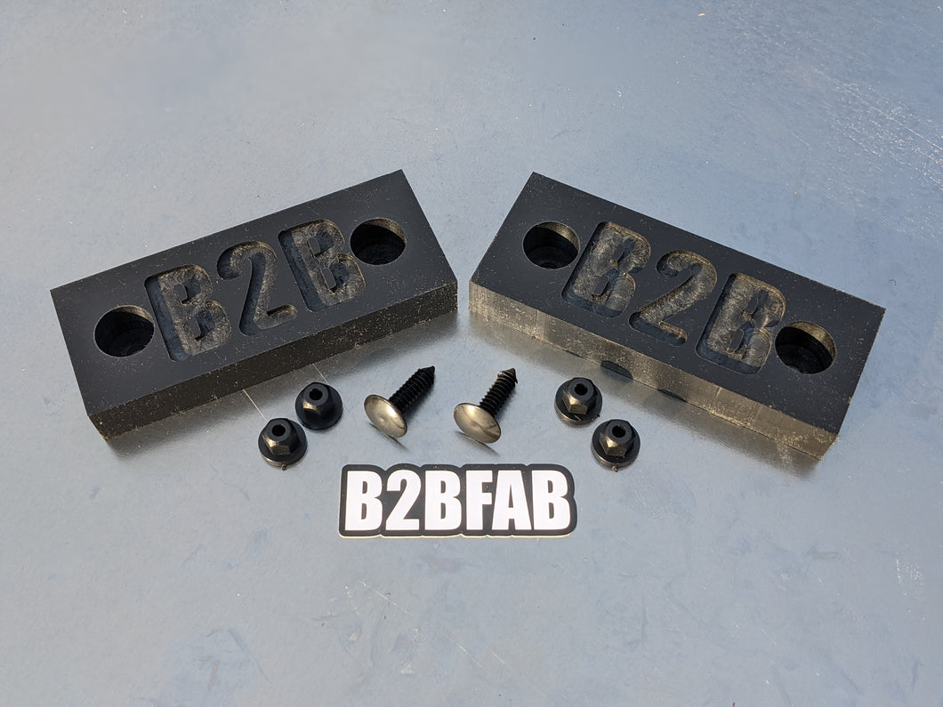 B2BFAB BFT Blocks, Fender Liner Relocation Kit For Atlas | Atlas Cross Sport