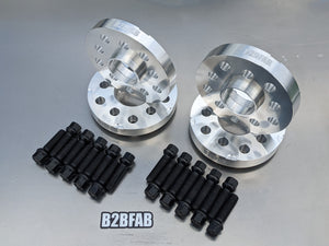 B2BFAB Alltrack Flush Plus, wheel spacer kit w/hardware (20/25mm)
