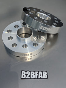 B2BFAB Mk5/6 Flush Plus, wheel spacer kit w/hardware (20/25mm)