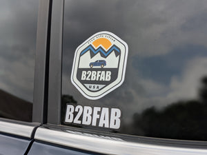 B2BFAB Live Life Lifted Die-Cut Sticker
