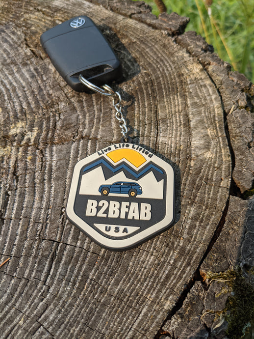 B2BFAB Live Life Lifted Key Chain